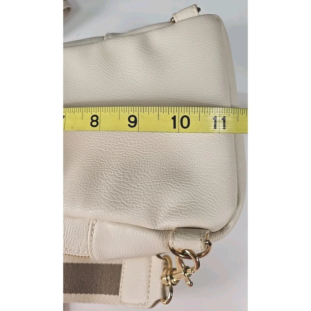 Universal Thread Cross Body Mini Back Pack, Ivory, Vegan Leather - Picture 11 of 13